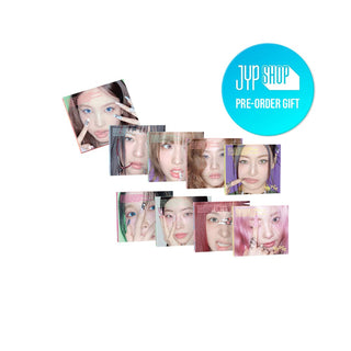 TWICE ALBUM SET + JYP POB (POB select) TWICE - The 4th Full Album THIS IS FOR (Digipack Ver.)