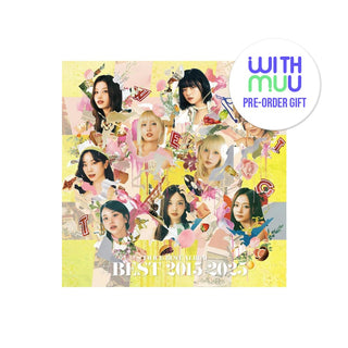 TWICE ALBUM WITHMUU TWICE - TWICE BEST ALBUM [#BEST 2015-2025 LIMITED VER.]