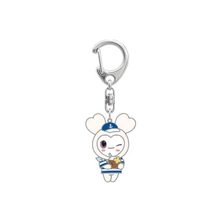 TWICE MD / GOODS DAVELY TWICE - LOVELY METAL KEYRING MARINE Ver. [ 2026 TWICE THIS IS FOR WORLD TOUR FINALE in SEOUL MD ]