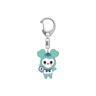 TWICE MD / GOODS MIVELY TWICE - LOVELY METAL KEYRING MARINE Ver. [ 2026 TWICE THIS IS FOR WORLD TOUR FINALE in SEOUL MD ]
