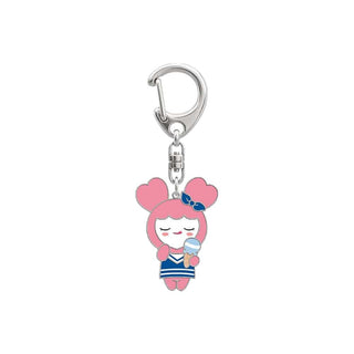 TWICE MD / GOODS MOVELY TWICE - LOVELY METAL KEYRING MARINE Ver. [ 2026 TWICE THIS IS FOR WORLD TOUR FINALE in SEOUL MD ]