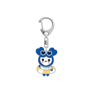 TWICE MD / GOODS TZUVELY TWICE - LOVELY METAL KEYRING MARINE Ver. [ 2026 TWICE THIS IS FOR WORLD TOUR FINALE in SEOUL MD ]