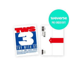 TWS ALBUM Weverse POB TWS - TRY WITH US (Weverse Albums ver.)