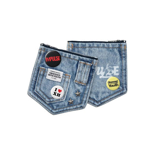XDINARY HEROES ALBUM NO GIFT Xdinary Heroes - 9th Mini Album IMPULSE ( DENIM POUCH Ver. )