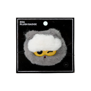 ZO&FRIENDS MD / GOODS ZO&FRIENDS - ZOA WINK PLUSH BADGE SIGNATURE [ ZO&FRIENDS NEW COLLECTION ]